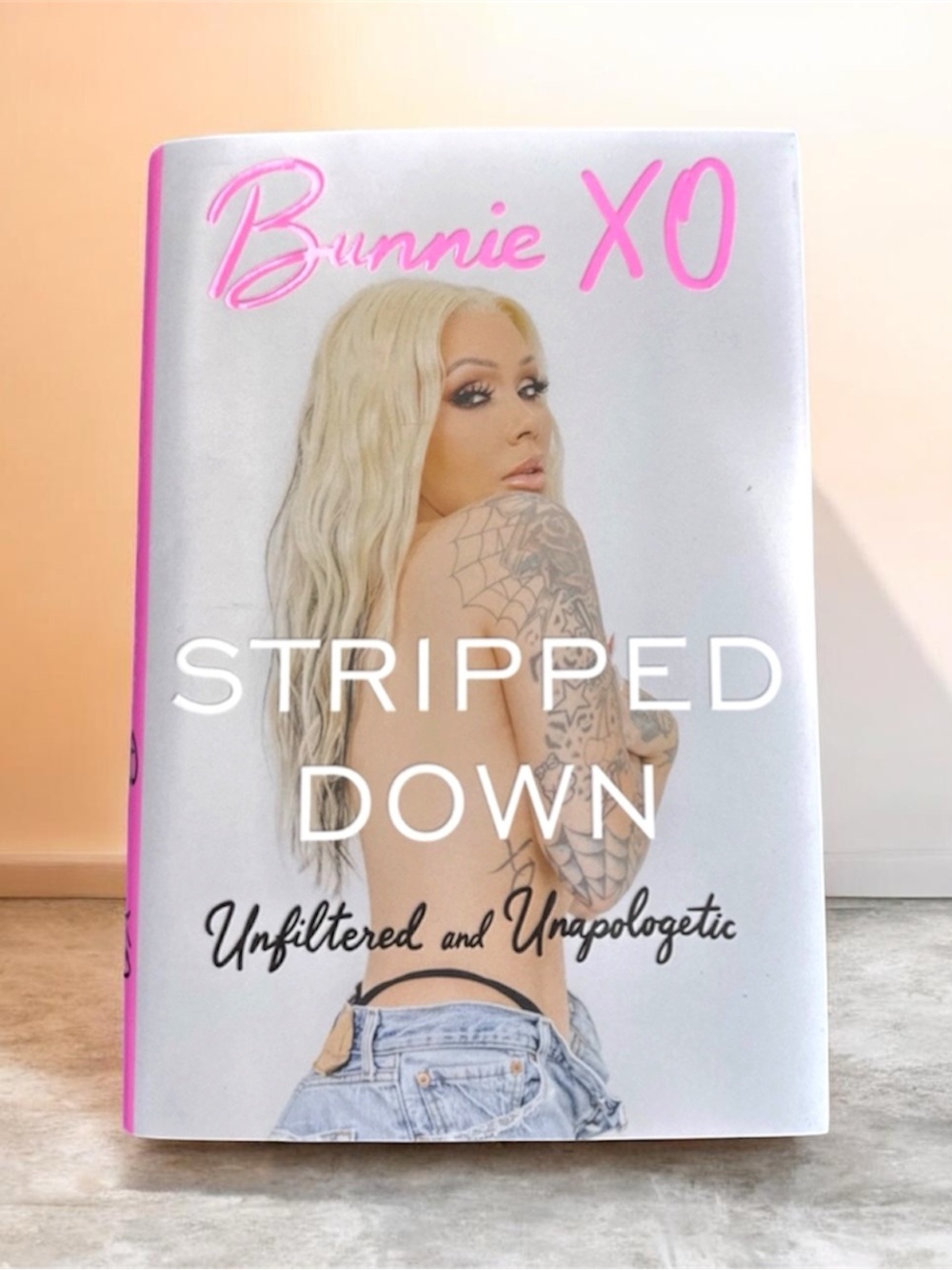 Bunnie XO Stripped Down Hardcover Book
